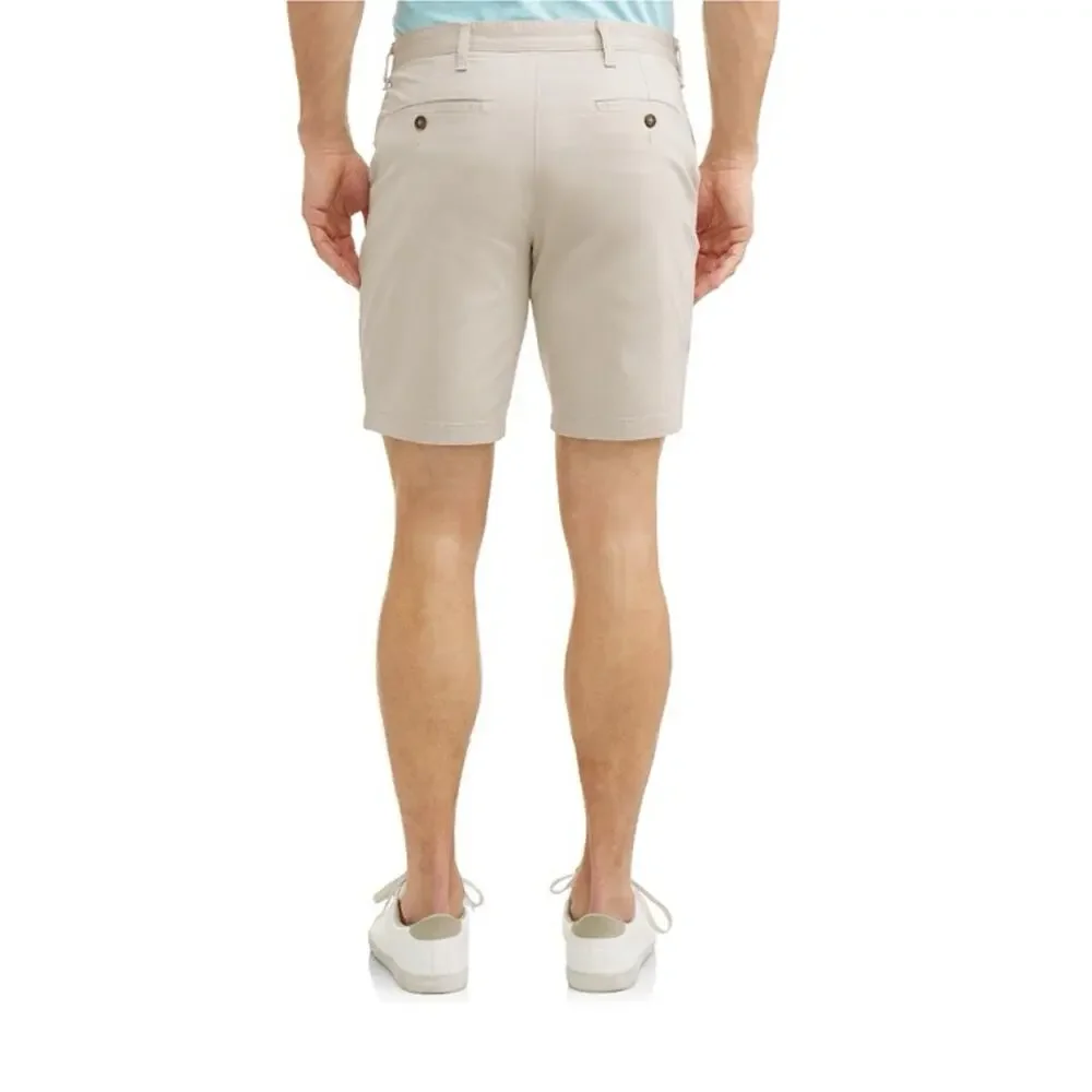 George Men's Flat Front Shorts, 9